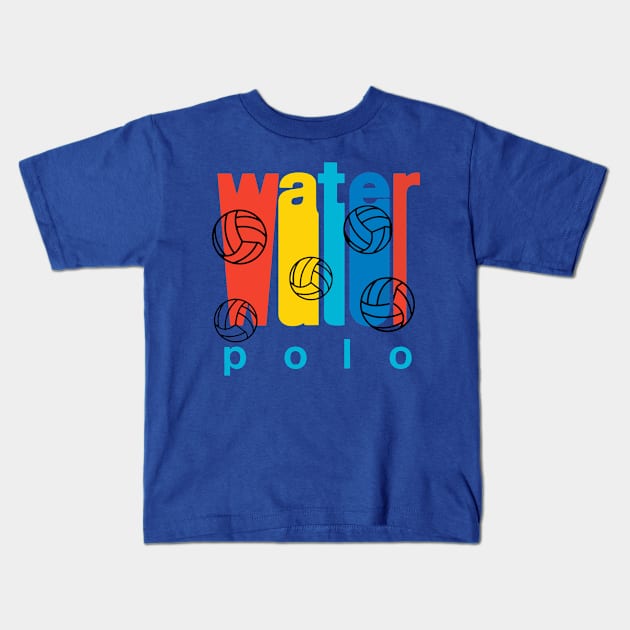 water polo 2 Kids T-Shirt by phuongtroishop